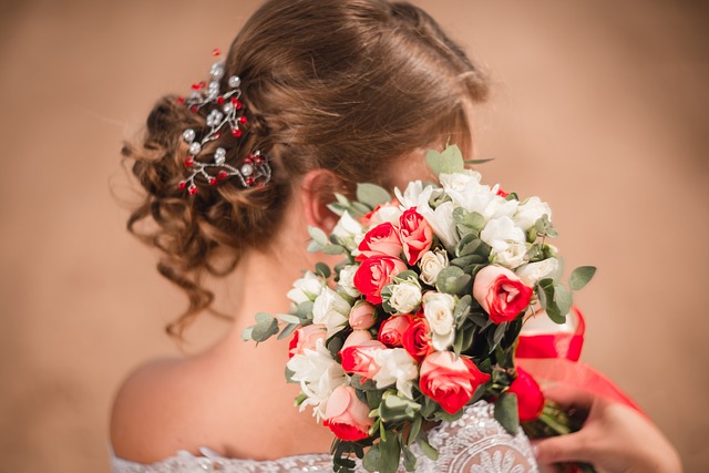 bridal hair trial consultation Chelmsford Essex discussing 2026 bridal hair trends and veil placement